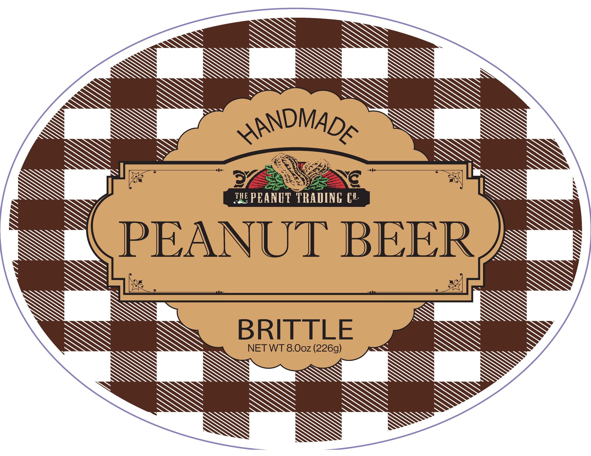 Peanut Trading Company Brittle - Brittle Counter Display - Peanut Beer