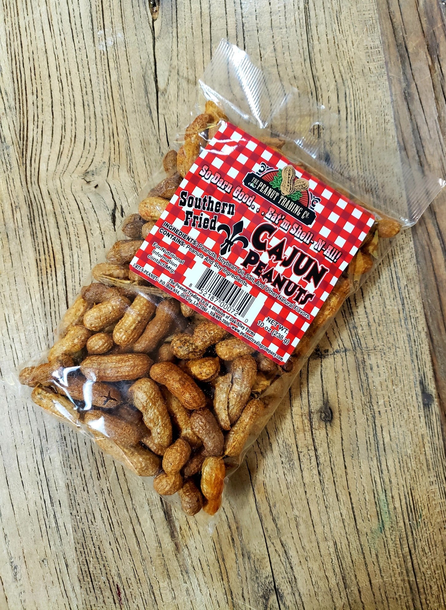 Peanut Trading Company - Deep Fried Peanuts Counter Display - Cajun