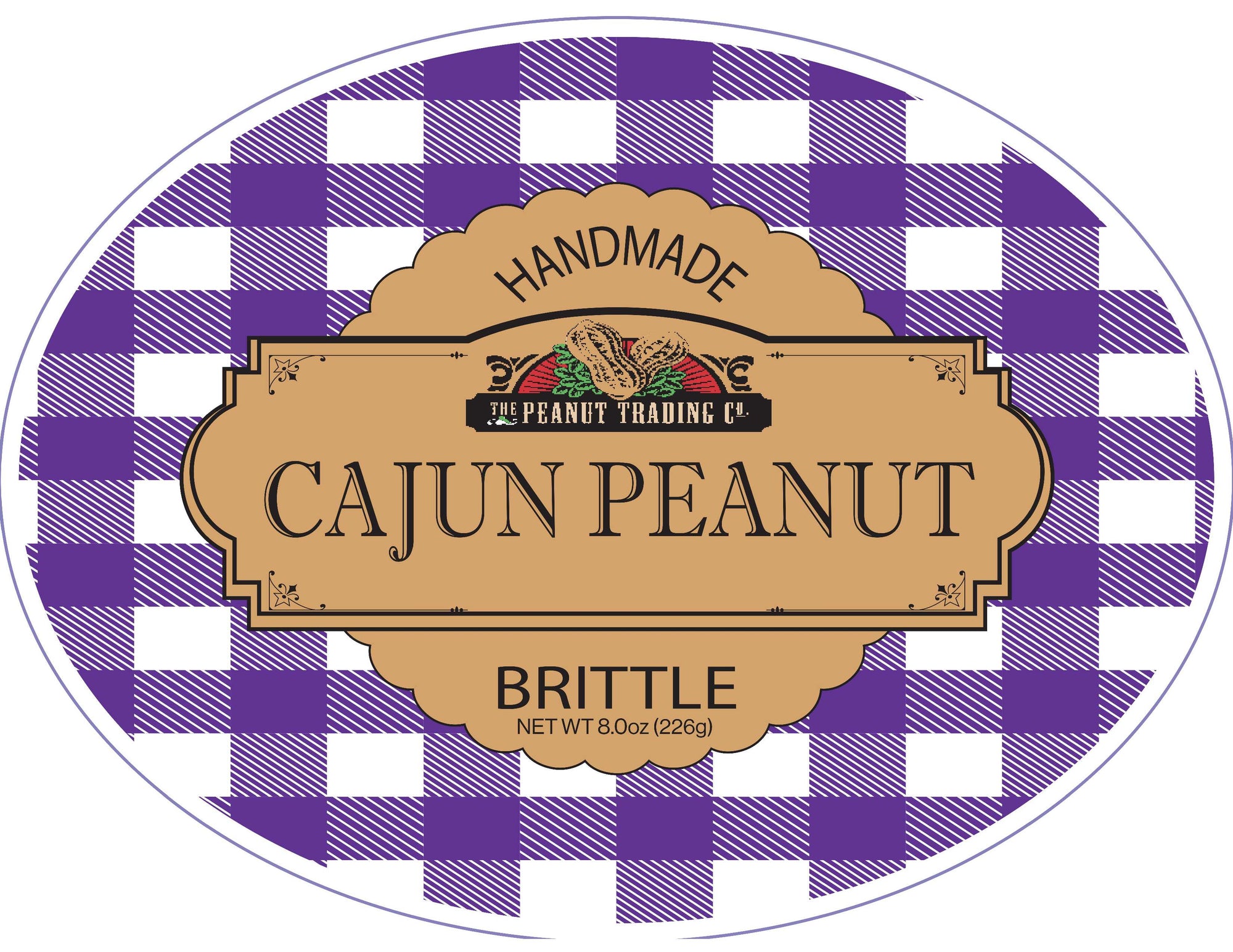 Peanut Trading Company Brittle - Brittle Counter Display - Cajun Peanut