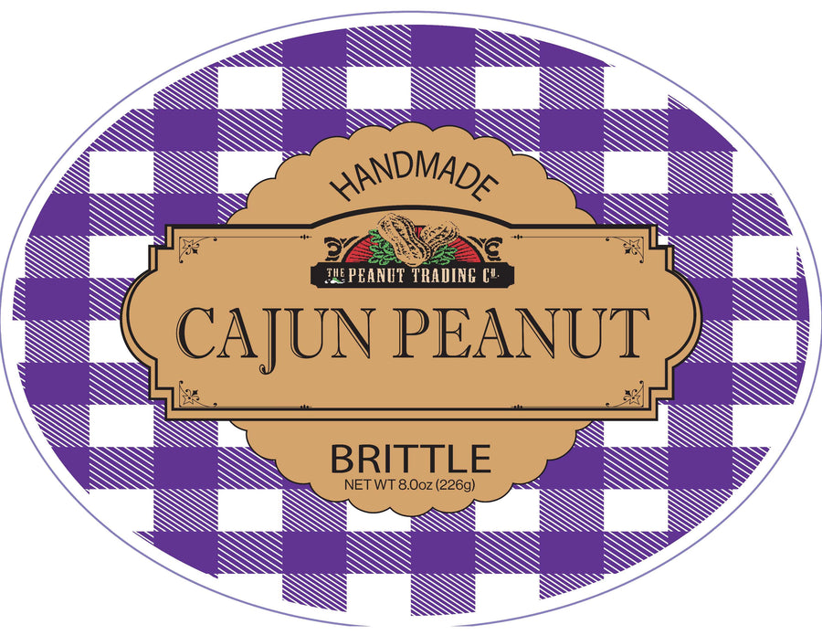 Peanut Trading Company Brittle - Brittle Counter Display - Cajun Peanut