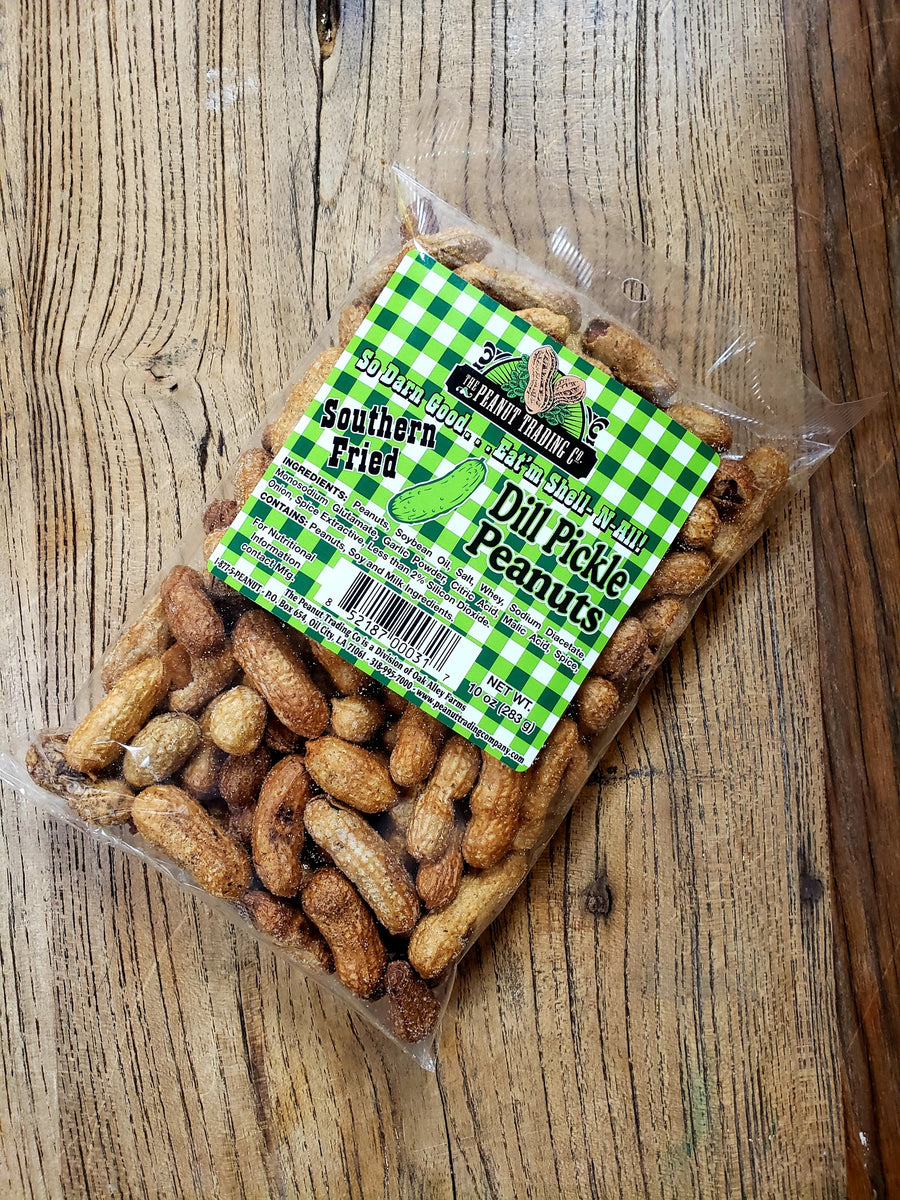 Peanut Trading Company - Deep Fried Peanuts Counter Display - Dill Pickle