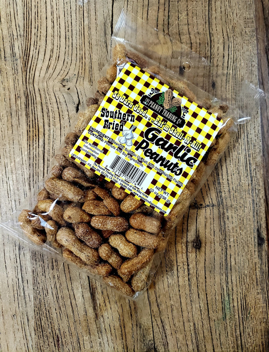 Peanut Trading Company - Deep Fried Peanuts Counter Display - Garlic