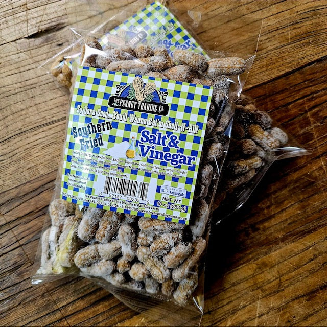Peanut Trading Company - Deep Fried Peanuts Counter Display - Salt & Vinegar