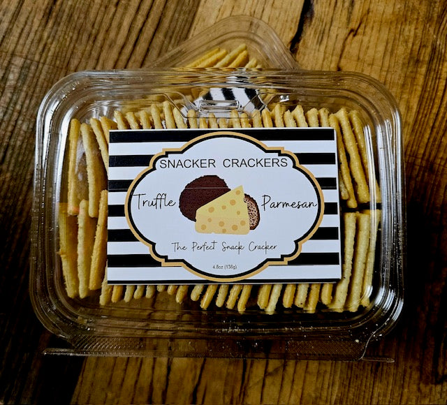 Snacker Crackers - Saltine Artisan Truffle Parmesan