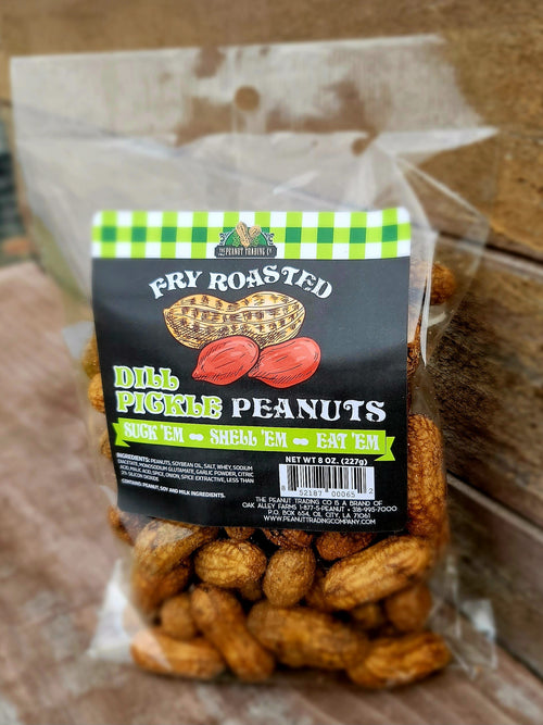 Peanut Trading Company - Fry Roasted Peanuts Counter Display - Dill Pickle