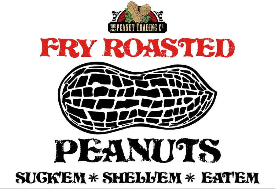 Fry Roasted Peanuts Signage
