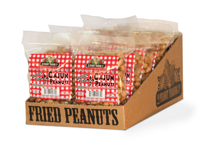 Peanut Trading Company - Deep Fried Peanuts Counter Display - Cajun