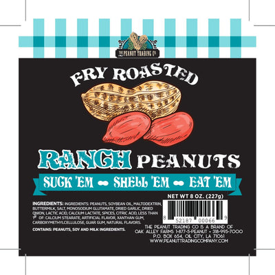 Peanut Trading Company - Fry Roasted Peanuts Counter Display - Ranch
