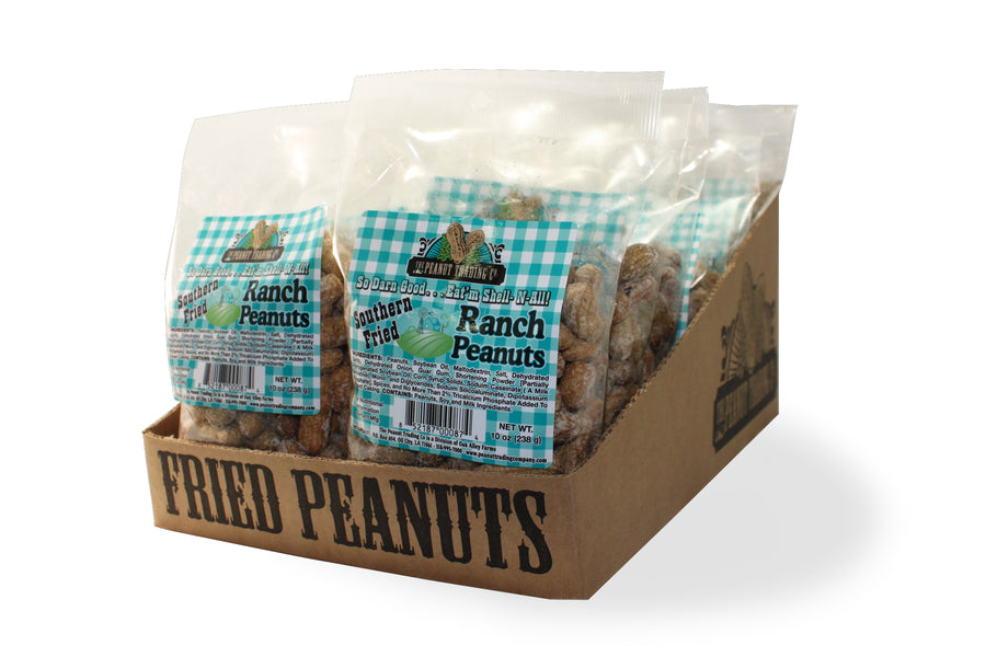 Peanut Trading Company - Deep Fried Peanuts Counter Display - Ranch