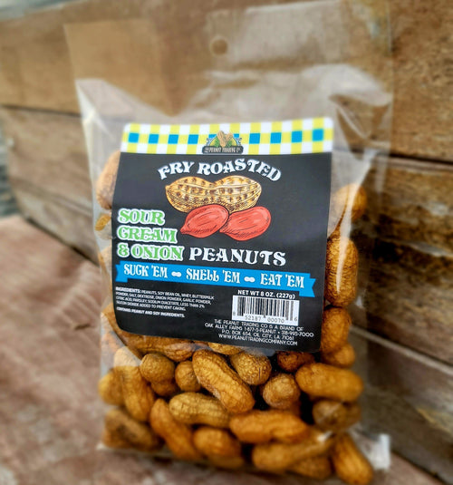 Peanut Trading Company - Fry Roasted Peanuts Counter Display - Sour Cream & Onion
