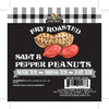 Peanut Trading Company - Fry Roasted Peanuts Counter Display - Salt & Pepper