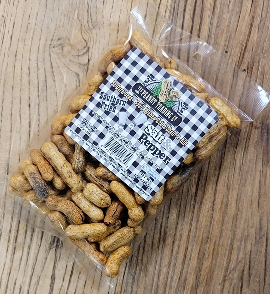 Peanut Trading Company - Deep Fried Peanuts Counter Display - Salt & Pepper