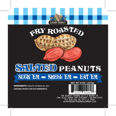 Peanut Trading Company - Fry Roasted Peanuts Counter Display - Salted