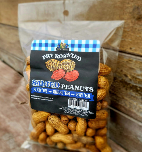 Peanut Trading Company - Fry Roasted Peanuts Counter Display - Salted